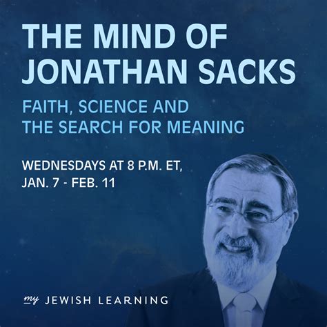 The Mind of Jonathan Sacks: Faith, Science and the Search for Meaning ...