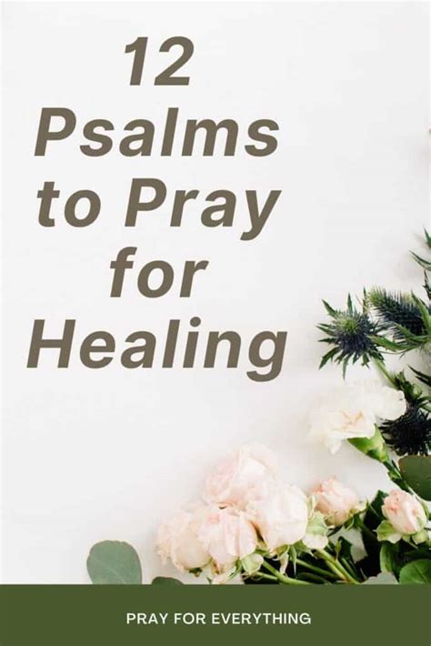 Image result for Healing Scriptures Psalms