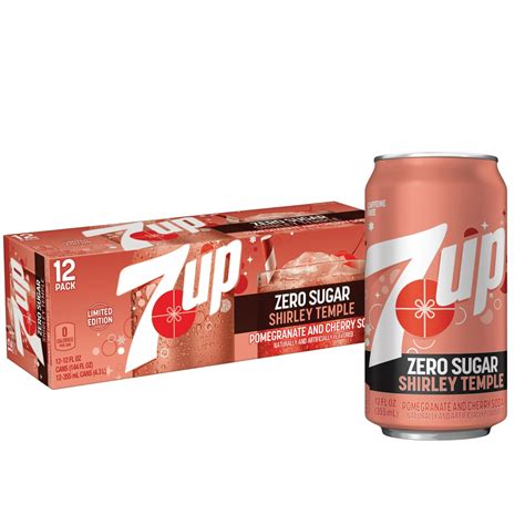 Snapklik.com : 7Up Zero Sugar Shirley Temple 12 Pack Of Cans 12 Fl Oz ...