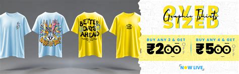 Graphic Oversized T-Shirts