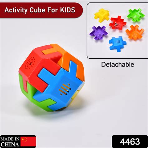 4463 Octa Cube Activity Cube - Multicolor — Deodap