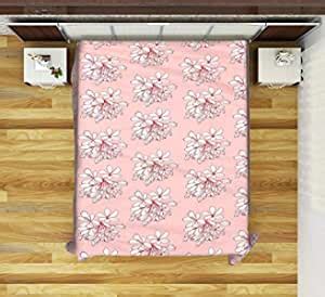 Buy JustiFied Beautifully Floral Printed Micro Reversible A/C Double ...