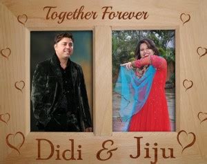 TIED RIBBONS Wood Personalized, Customized Gift Best Friends Reel Photo ...