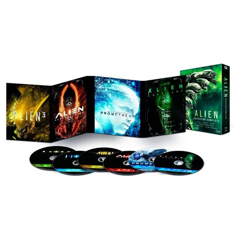 Alien 6 Film Collection Blu-ray Steelbook Unboxing 的图像结果