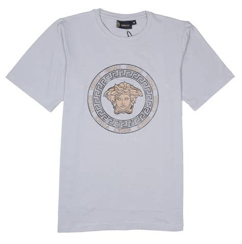 VERSACE Medusa Logo Graphic T-Shirt – Brand Drops