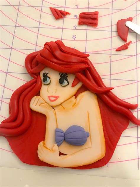 Image result for Fondant Ariel Tutorial
