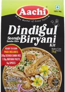 Aachi Dindigul Basmati Biryani Kit 365 g Price in India - Buy Aachi ...
