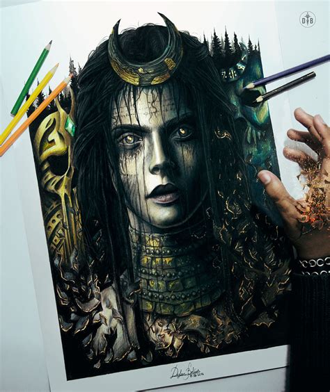 The Enchantress Painting (Suicide Squad) on Behance