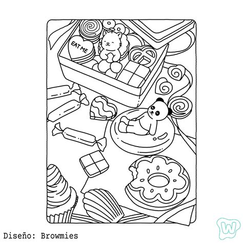 Brownie Journey Coloring Pages [2025]