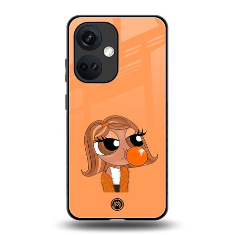 Orange Tote Powerpuff Girl Phone Cover for Oneplus Nord CE 3 | Glass ...