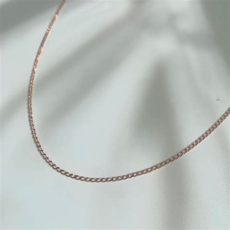 Buy Rose Gold Chains for Womens Online | Starkle