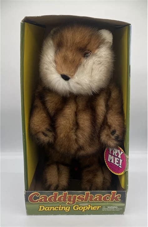 Push Button Caddyshack Dancing Gopher 的图像结果