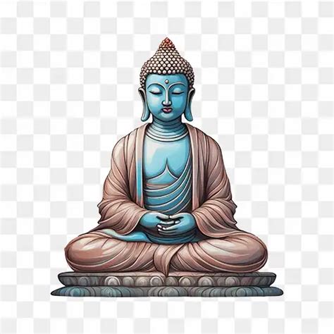 Buddha Meditation Pose download free png