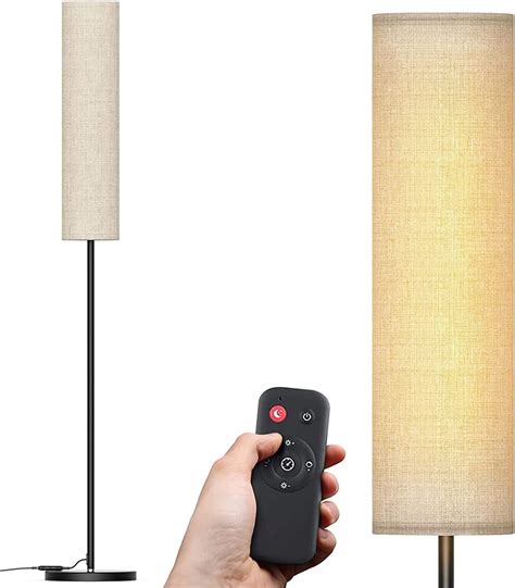 Floor Lamp with Remote Control for Bedroom/Living Room/Office, Modern ...