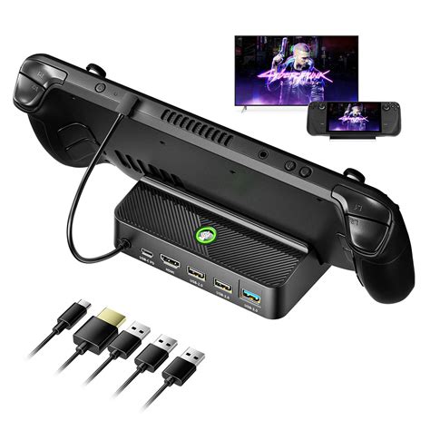 Buy Docking Station for Steam Deck, EasySMX 5-in-1 Hub Steam Deck Dock ...