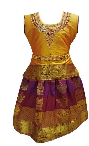 Pattu Pavadai - Buy Pattu Pavadai online at Best Prices in India ...