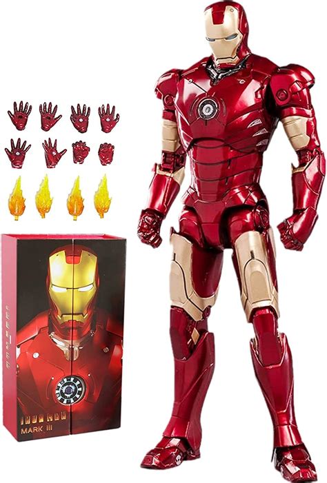 Buy New Iron Super Man Stark MCU Hero Suit Battle Fight ZD Non Branded ...