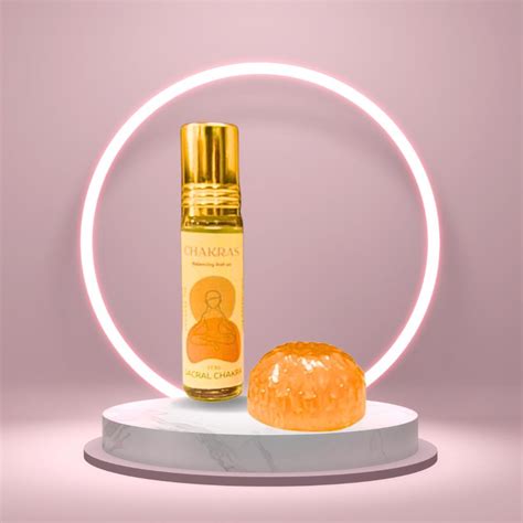 Sacral Chakra Balancing Roll On (8ml) With One Soap Free – Aromeds