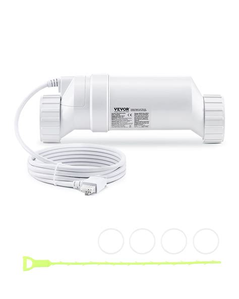 VEVOR Salt Water Chlorinator System, Pool Chlorination Cell Fits for ...