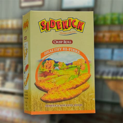 SIDEKICK CRISP ROLL - HEALTHY HI-FIBRE | Indian foods