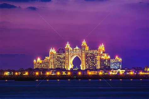 美丽的迪拜图片-美丽的迪拜夜晚景色素材-高清图片-摄影照片-寻图免费打包下载