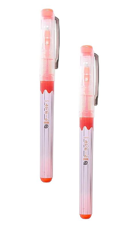 OHTO Signature Roller Pen color Orange color 1.5mm ultra-thick Pack Of ...