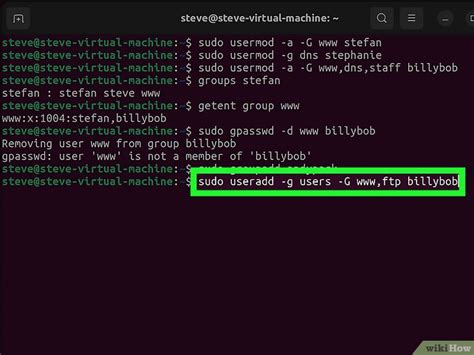 Add User to Group in Linux 的图像结果