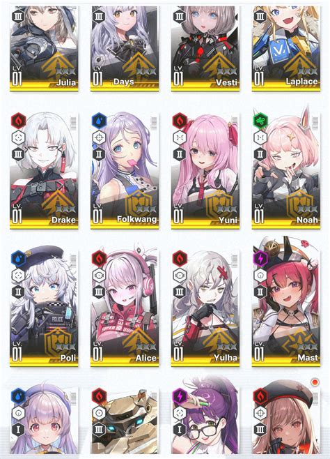 [GLOBAL] GODDESS OF VICTORY NIKKE 14SSR Julia+Laplace+Noah+Drake+Alice ...