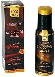 Al Nuaim Chocolate Musk Perfume Body Spray - For Men & Women - Price in ...