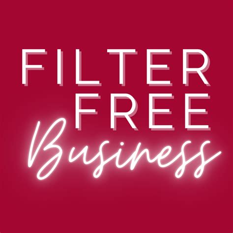 Filter Free Training | Business Coaching & Training with Roxy Rhodes