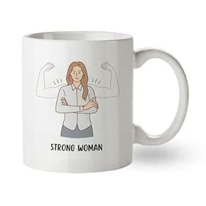 Buy Flavours Guru Strong Woman Deserve Strong Coffee Mug | Women's Day ...