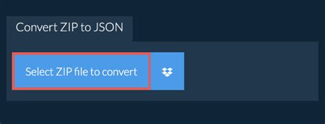 How to Convert Zip File to JSON File 的图像结果