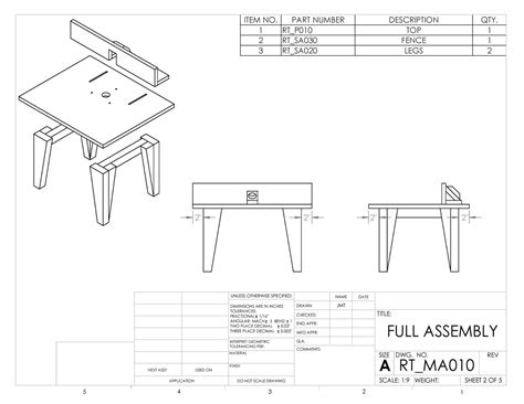 Router Table Instructions 的图像结果