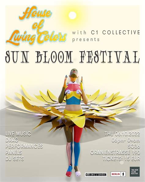 Sun Bloom Festival, SO36, Berlin, October 6 to October 7 | AllEvents.in