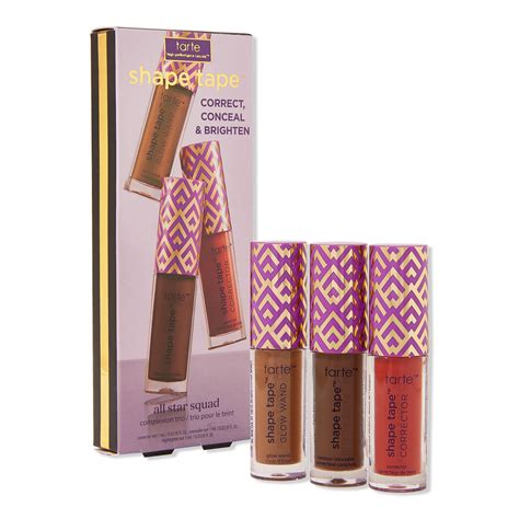 Tarte Shape Tape All Star Squad Complexion Trio – kickasskickss