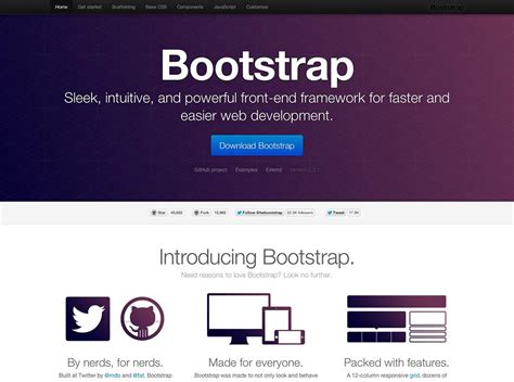 Bootstrap Framework 的图像结果