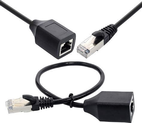 JX2™ 1 Feet Ethernet LAN Network Cat6 Cat5e Cat5 Extension Patch Cable ...