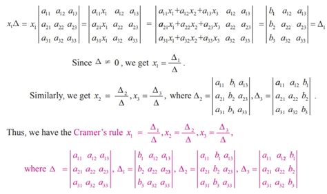 Image result for Using Cramer's Rule On 3X3 Matrices