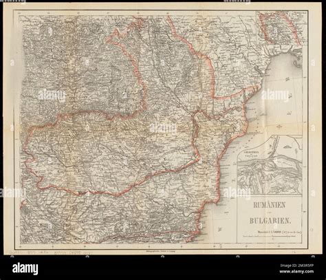 Rumänien und Bulgarien , Romania, Maps, Bulgaria, Maps, Moldova, Maps Norman B. Leventhal Map ...