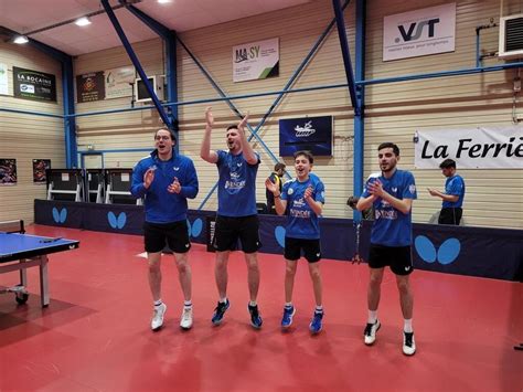Tennis de table. N2M : la belle opération de La Ferrière contre ...