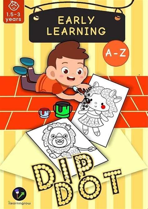 iLearnNGrow Early Learning Dip Dot Book A–Z for Kids | Rewritable ...