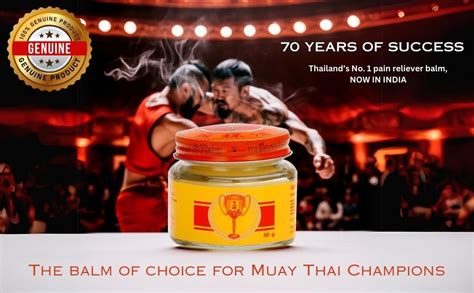 Alpazo Thai Golden Cup Balm | Multipurpose Pain Relief Balm | Best For ...