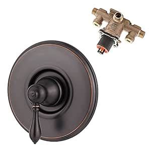 Pfister KR891MB-WSR-TB Marielle 0X8 Series Valve Trim with Rough ...