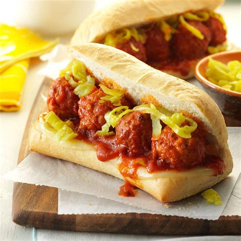 Meatball Recipe For Subs at Leo Rey blog