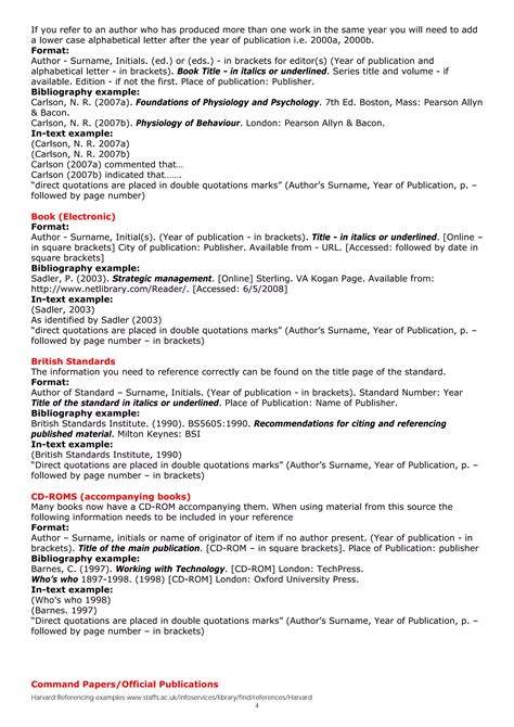 Harvard Style Referencing Example 的图像结果