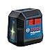Bosch Professional GLL 50 G Line Laser - Green Laser Technology, 15m ...