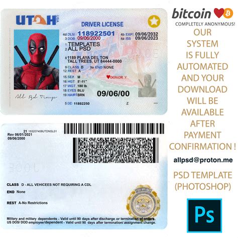 Image result for Utah Drivers License