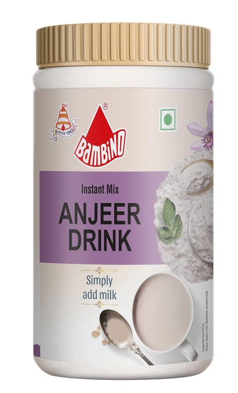 Bambino Anjeer Drink Each 400g : Amazon.in: Grocery & Gourmet Foods