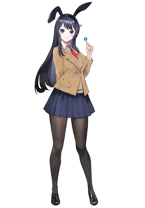 Sakurajima Mai - Seishun Buta Yarou Series - Image by bobobong #3620067 ...