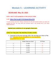 Image result for Model Activity Task Plus 5